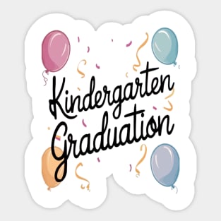 Kindergarten Graduation Sticker